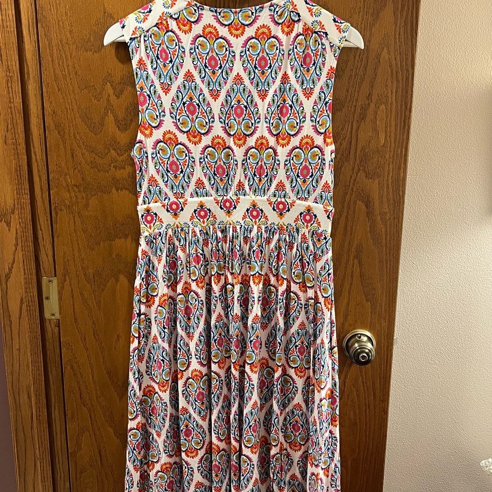 NWOT Boden Multicolor Paisley Midi Dress - Picture 4 of 7